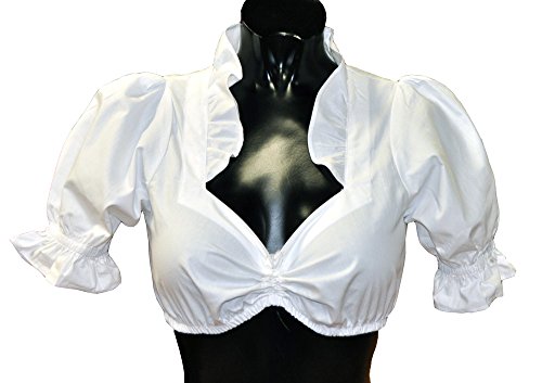  Alpin-Trachten Dirndlbluse Stehkragen Jenny Weiß Modernes Design
| Alpin-Trachten Dirndlbluse Stehkragen Jenny WeißComf